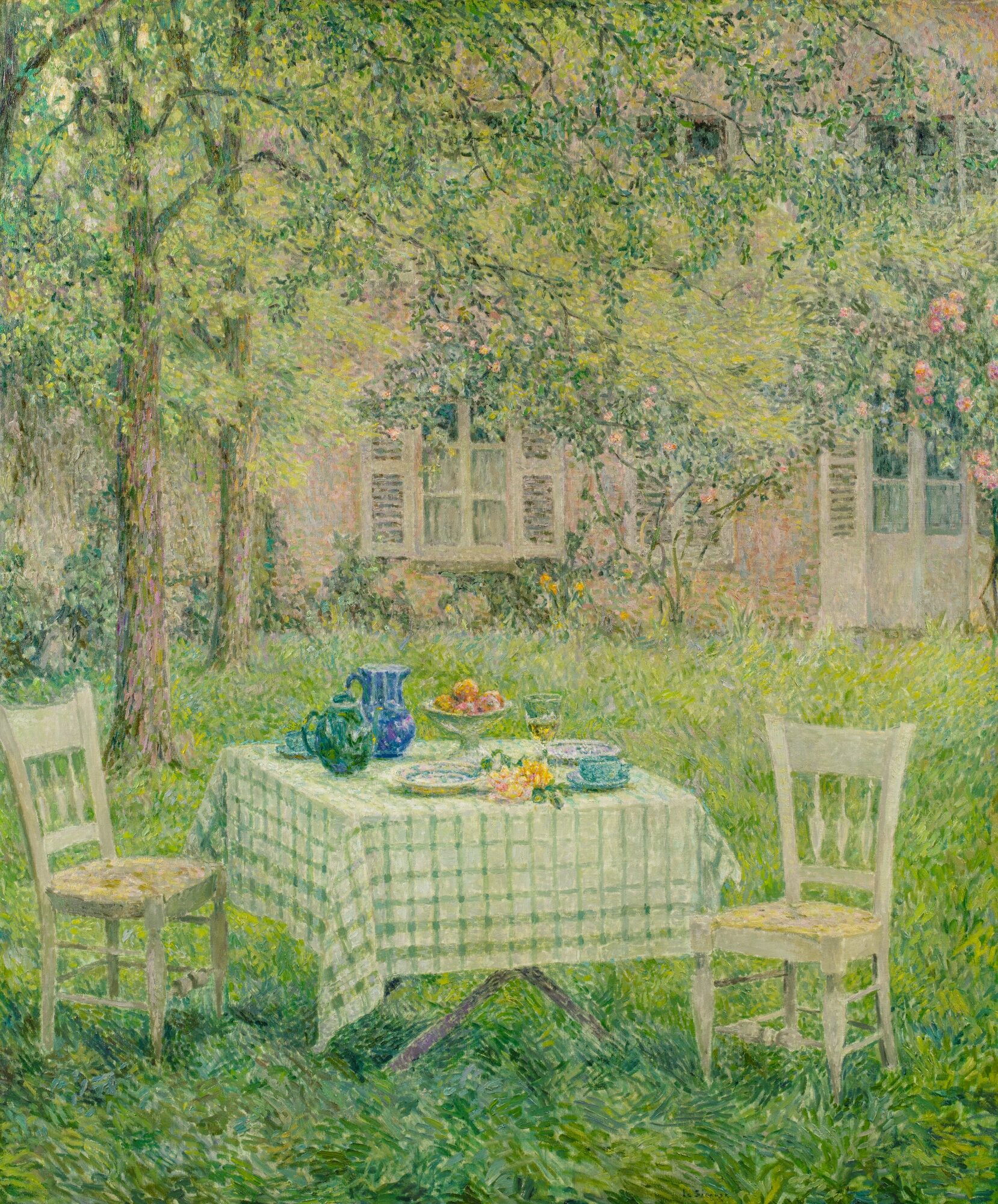 le-sidaner-la mesa en la hierba-1926