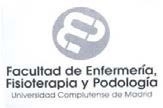 logo FACULTAD DE ENFERMERIA, FISIOTERAPIA Y PODOLOGIA UNIVERSIDAD COMPLUTENSE DE MADRID