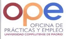 logo OPE OFICINA DE PRACTICAS Y EMPLEO UNIVERSIDAD COMPLUTENSE DE MADRID