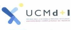 logo UCMD+I OFICINA PARA LA ACOGIDA A PERSONAS REFUGIADAS UNIVERSIDAD COMPLUTENSE DE MADRID
