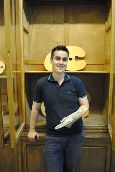 El artista José Luis Pérez Santiago